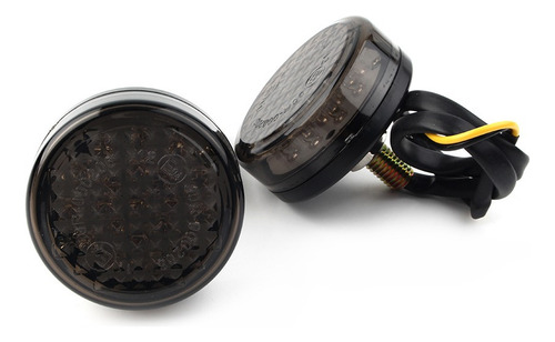 Indicador De Giro Led Redondo Con Luz Intermitente De Color