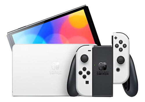 Nintendo Switch Oled 64gb Standard Bco Y Negro Seminuevo Z1 (Usado)
