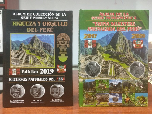 2x27 Soles - Album Tipo Libro Coleccion De Monedas Peruanas