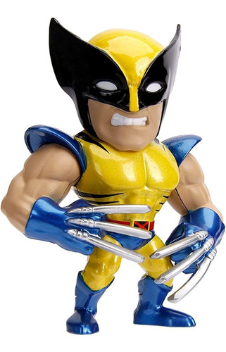 Jada Toys Metalfigs X-men Wolverine - Figura Coleccionable .