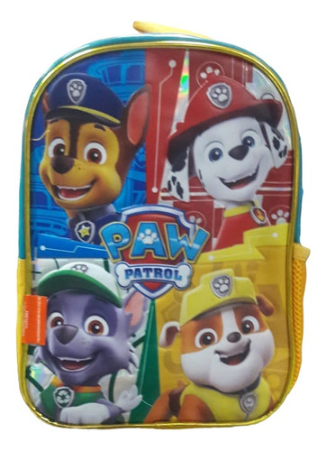 Mochila Espalda Jardin 12 Cresko Paw Patrol Patrulla Canina