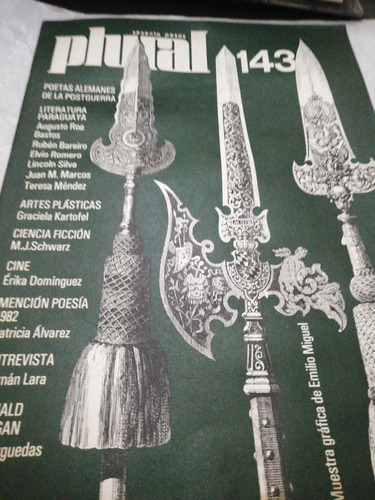 Revista Plural 143 Poetas Alemanes De La Posguerra (Usado)