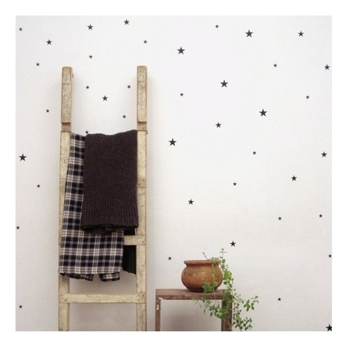 Vinil Stickers Decorativo Estrellas 192pz Vinil Alto Rendimiento Decoración Color
