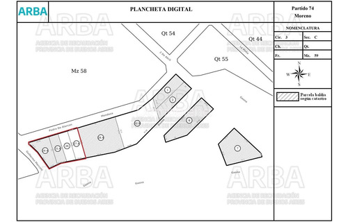 Imagen 8 de 8 de Terreno Fracción En Venta O Permuta - Colectora Acceso Oeste - Paso Del Rey - Moreno