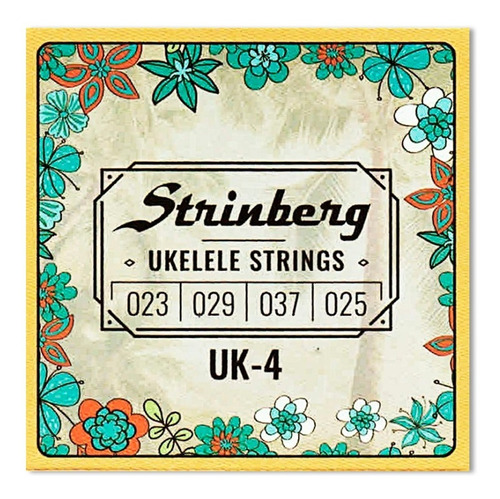 Encordoamento Ukulele Strinberg Uk-4 Nylon Promoção! Oferta!