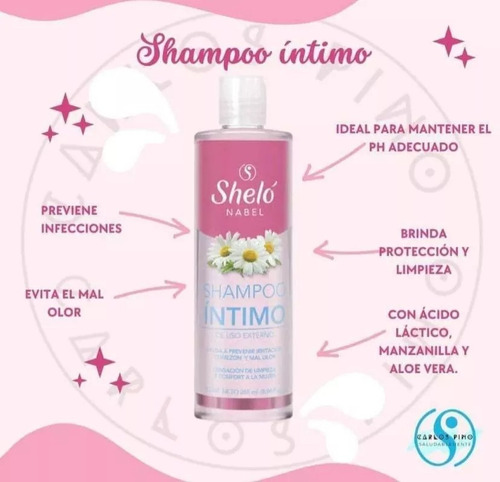 3 Shampoo Íntimo Higiene Íntima & Evita El Olor + Regalo