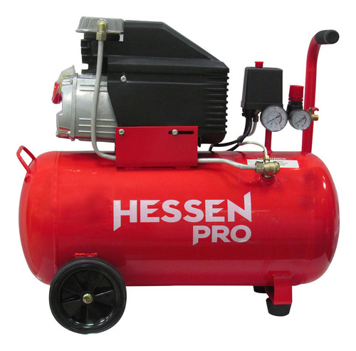 Compresor 50lts 2.0hp Hessen Pro 1 Año De
