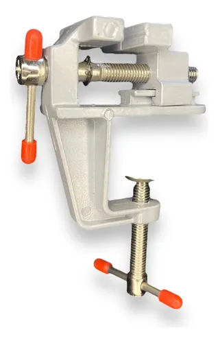 Prensa Banco 24mm Pequeña Metalica Fijacion Joyeria Taller