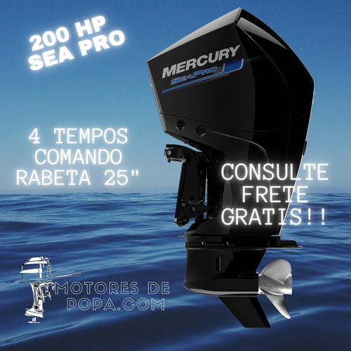 Imagem 14 de 21 de Motor De Popa De 115 Hp Sea Mercury 3 Anos Garantia