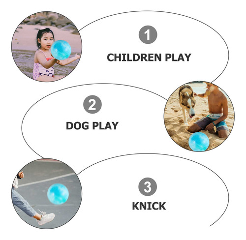 Pelota De Playa Inflable Para Niños, Fiesta Temática De Pelo