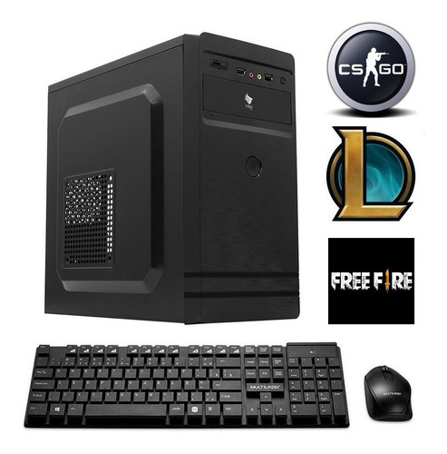 Imagem 1 de 8 de Pc Gamer Computador Cpu Intel Core I3 2.9ghz 8gb 500gb