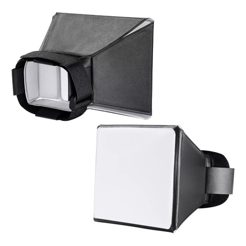 Imagem 2 de 2 de Difusor Universal P/ Flash Speedlite - Portatil