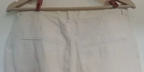 Pantalon blanco outlet h&m