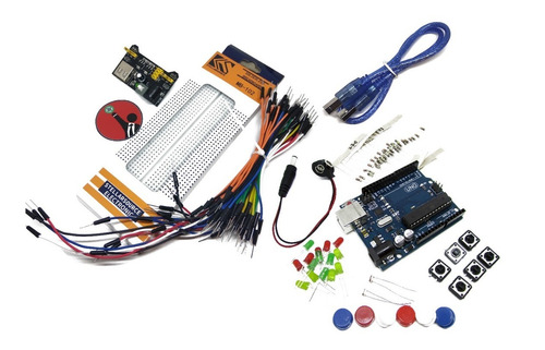 Kit Básico Iniciación Arduino Uno R3