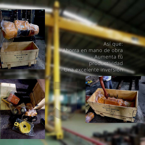 Imagen 6 de 8 de Polipasto Eléctrico Con Trolley Eléctrico 5 Ton, 12 Metros