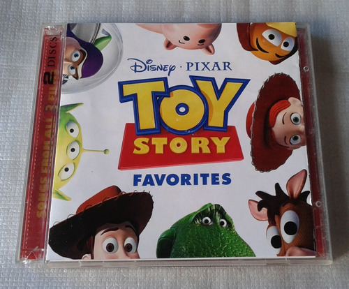 Toy Story Favorites Cd Y Dvd 2010 Wdc