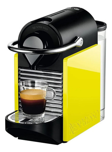 Cafetera Nespresso Krups Pixie Clips C60 automática lemon neon y black para  cápsulas monodosis 220V | MercadoLibre