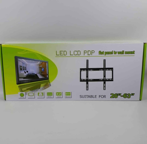 Imagen 5 de 5 de Soporte Fijo Tv Monitor Led Lcd 26 32 40 42 A 63 Pulgadas