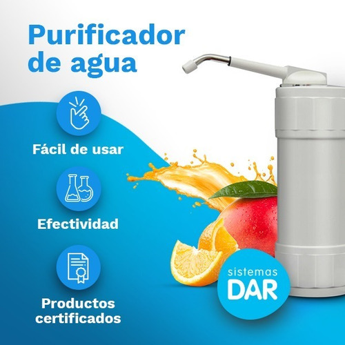 Imagen 2 de 4 de Purificador De Agua De Sistemas Dar