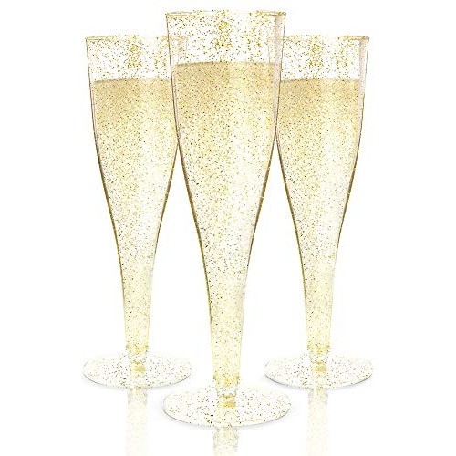 Copas Prestee 100 De Champagne De Plastico Desechable