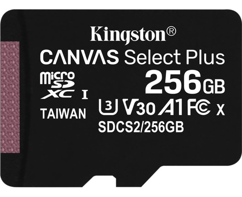 Tarjeta de memoria Kingston SDCS2/256GB con adaptador SD 256GB