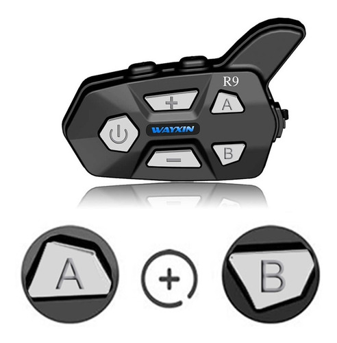 Imagen 8 de 10 de Sistemas De Intercomunicación Bluetooth Para Casco De Motoci
