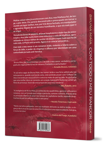 Livro Com Todo O Meu Rancor