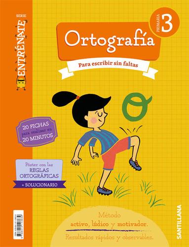 Cuaderno Ortografia 3ºep Entrenate 18 - Aa.vv