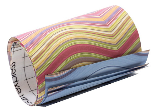 Transfer Sublimable Craft Express Pequeño Olas De Colores