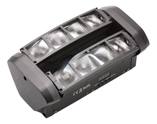 Mini Led 8x10w Rgbw Luz Con Cabezal Móvil Led Spider Beam