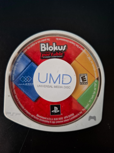 Video Juego Psp Blokus Portable Steambot Championship (Usado)