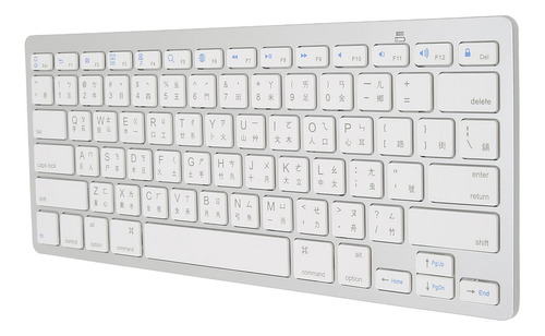Teclado Inalámbrico Mini De 78 Teclas, Ultradelgado, Portáti