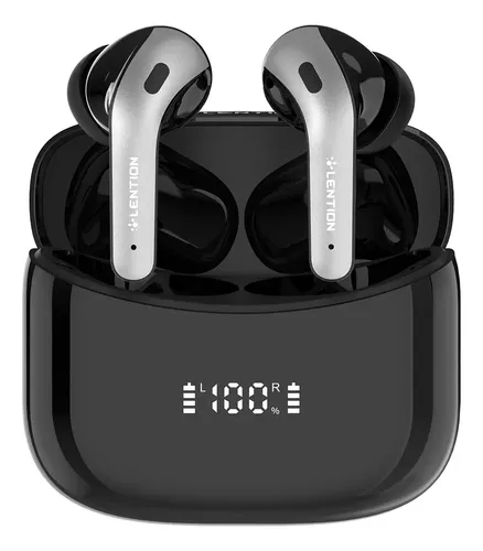 Fone de Ouvido Tws Bluetooth 6.0 Intra-auricular Isolamento Superior 48h Bateria Som 3d Baixa Latência Graves Potentes com Microfone Display LED Preto — R$ 108,57 em Mercado Livre, 45% OFF
