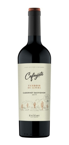 Imagen 1 de 1 de Vino Cafayate Terroir De Altura Cabernet Sauvignon 750ml Loc