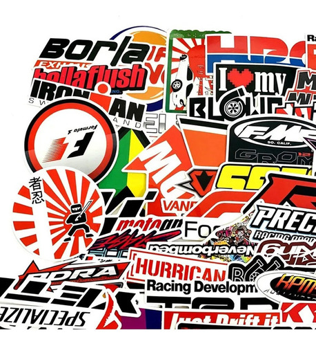 ! Trend Jdm Pegatinas Impermeables De Pvc, 300 Adhesivos