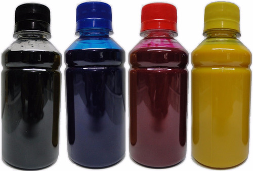 Imagem 2 de 2 de Tinta Epson Pigmentada - Kit 1250 - Preto 500ml Color 250ml