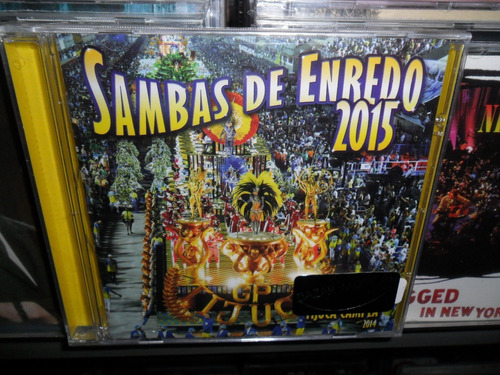  Cd Sambas De Enredo 2015  Rio De Janeiro - Lacrado