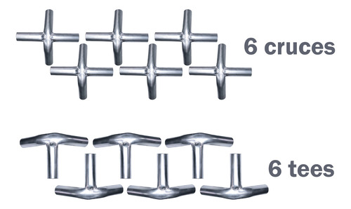 Carpa 4x7 Ultra Reforzada Tubo Galvanizado Uso Inoxidable Metalico/plateado