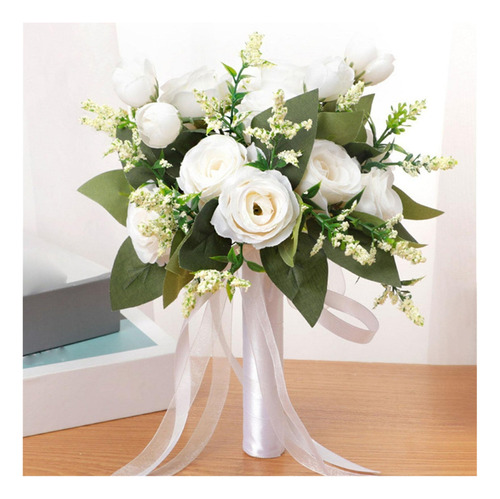 Dsd De Novia Artificiales Para Bodas, Elegantes Rosas ,