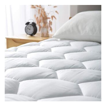 Twin Mattress Pad, 8-21 Deep Pocket Protector Ultra Sof Ssb