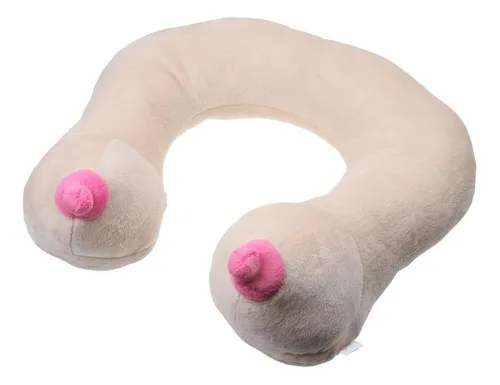 N Almohada Broma Teta Cuello Regalo Novedad Fiesta Adultos