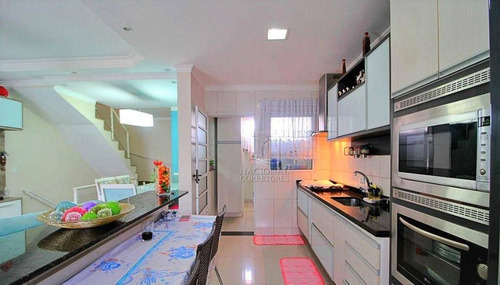 Imagem 7 de 30 de Sobrado Com 3 Dormitórios À Venda, 133 M² Por R$ 590.000,00 - Jardim Stella - Santo André/sp - So4389
