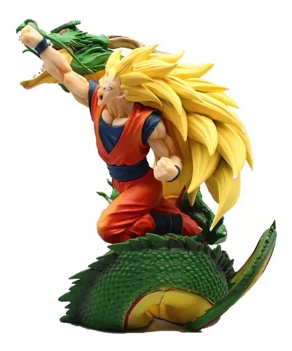 Boneco Dragon Ball Goku Ssj Blue Azul Z Super Dragonball Figura Miniatura  18cm em Promoção na Americanas