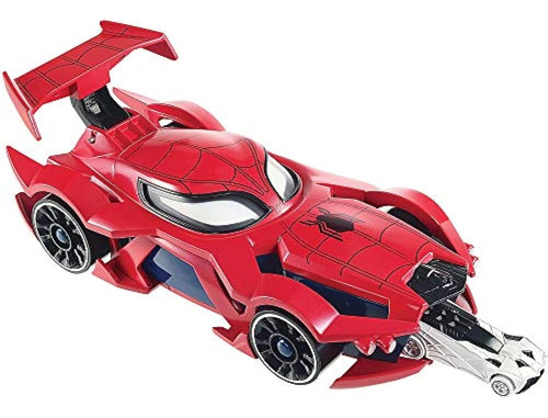 Lanzador De Coches Web Spider-man De Marvel Hot Wheels [excl