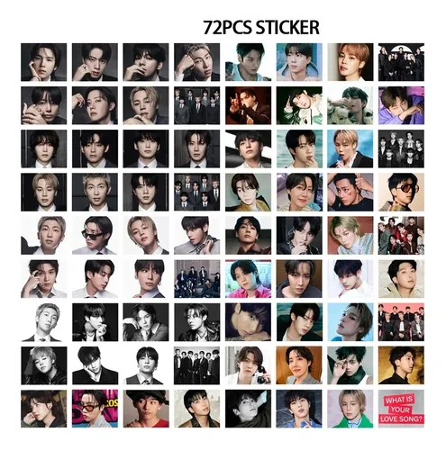 Kit 127 Photocards Bts Arirang Jungkook V Adesivos Kpop