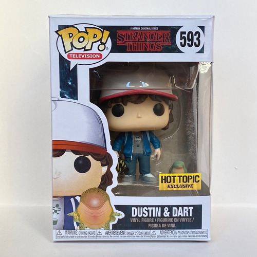 Funko Pop Dustin & Dart 593 Stranger Things