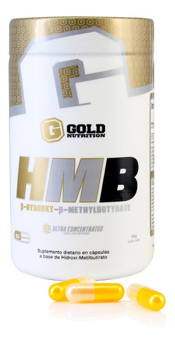 Hmb X 60 Caps (30 Servicios) - Gold Nutrition - Energypharma Sabor Sin sabor