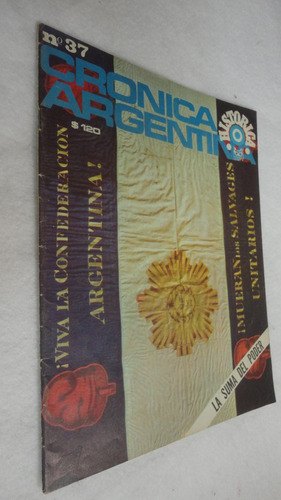 Revista Cronica Argentina- Nº 37 - Año 1968- Ed. Codex