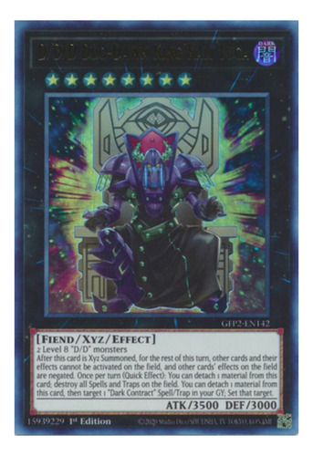 Tarjeta Yugioh D/d/d Duo-dawn King Kali Yuga Gfp2-en142 Ur