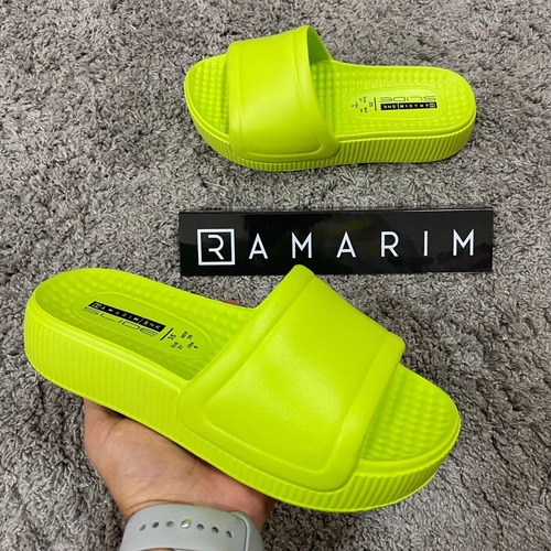 Imagem 4 de 4 de Slide Chinelo Nuvem Ramarim Leve Ortopédico 2022 Rf 22-18101